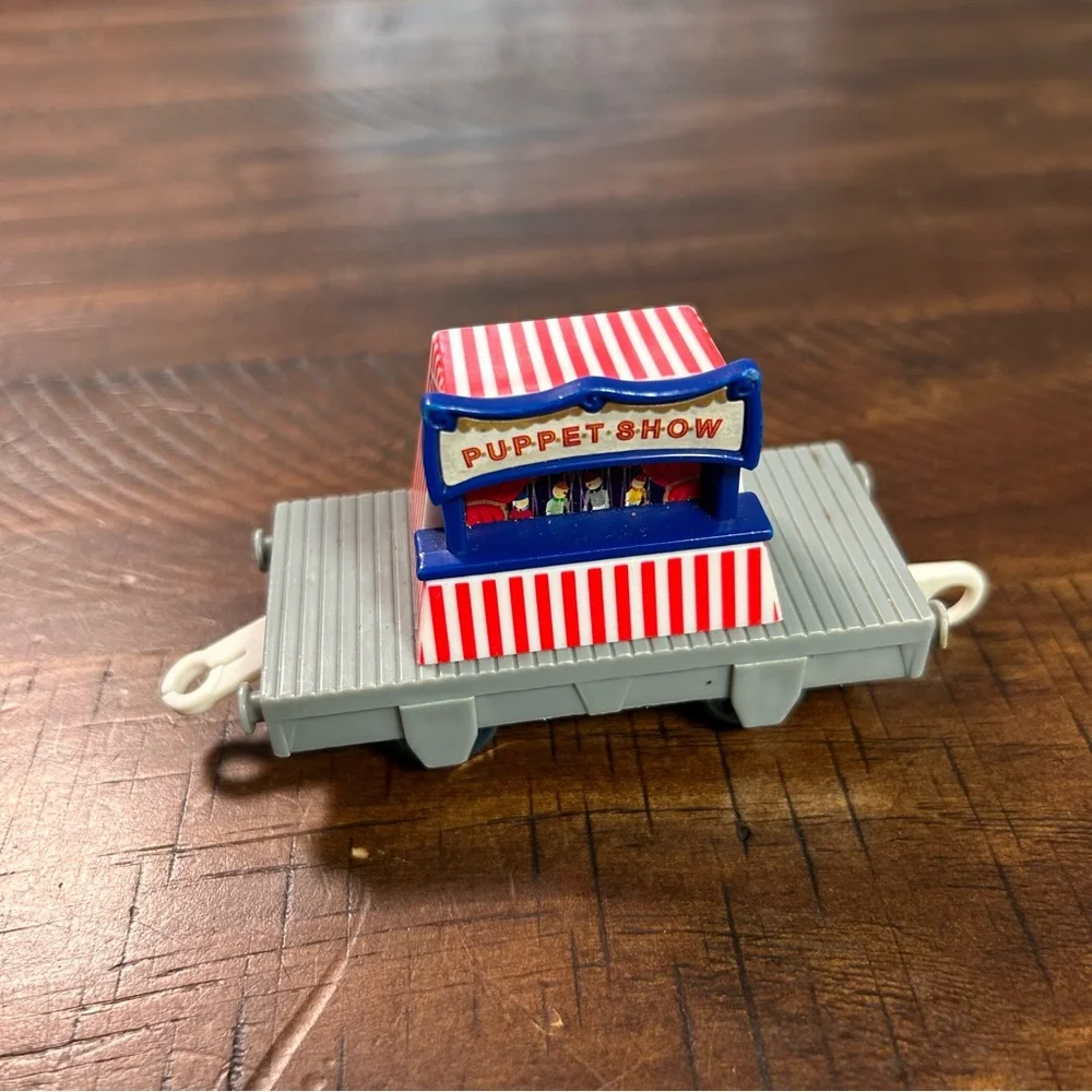 PUPPET SHOW CARNIVAL CIRCUS Train Car THOMAS &‎ FRIENDS Trackmaster 2008